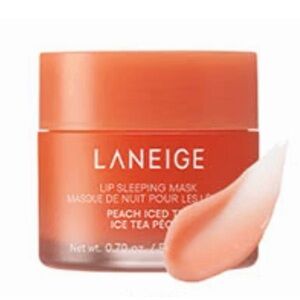 NIB LANEIGE Lip Sleeping Mask - Peach 🍑 Tea/Full Size